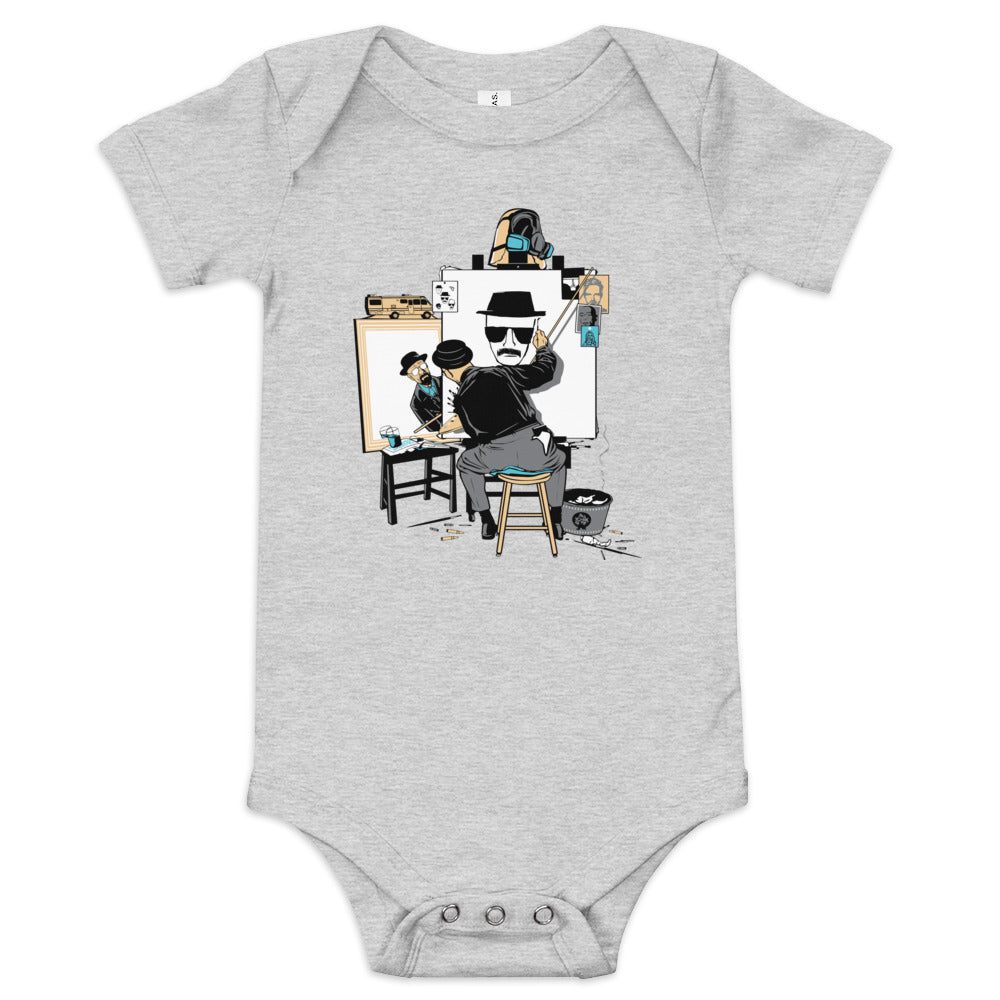 Heisenberg Self Portrait Kid's Onesie