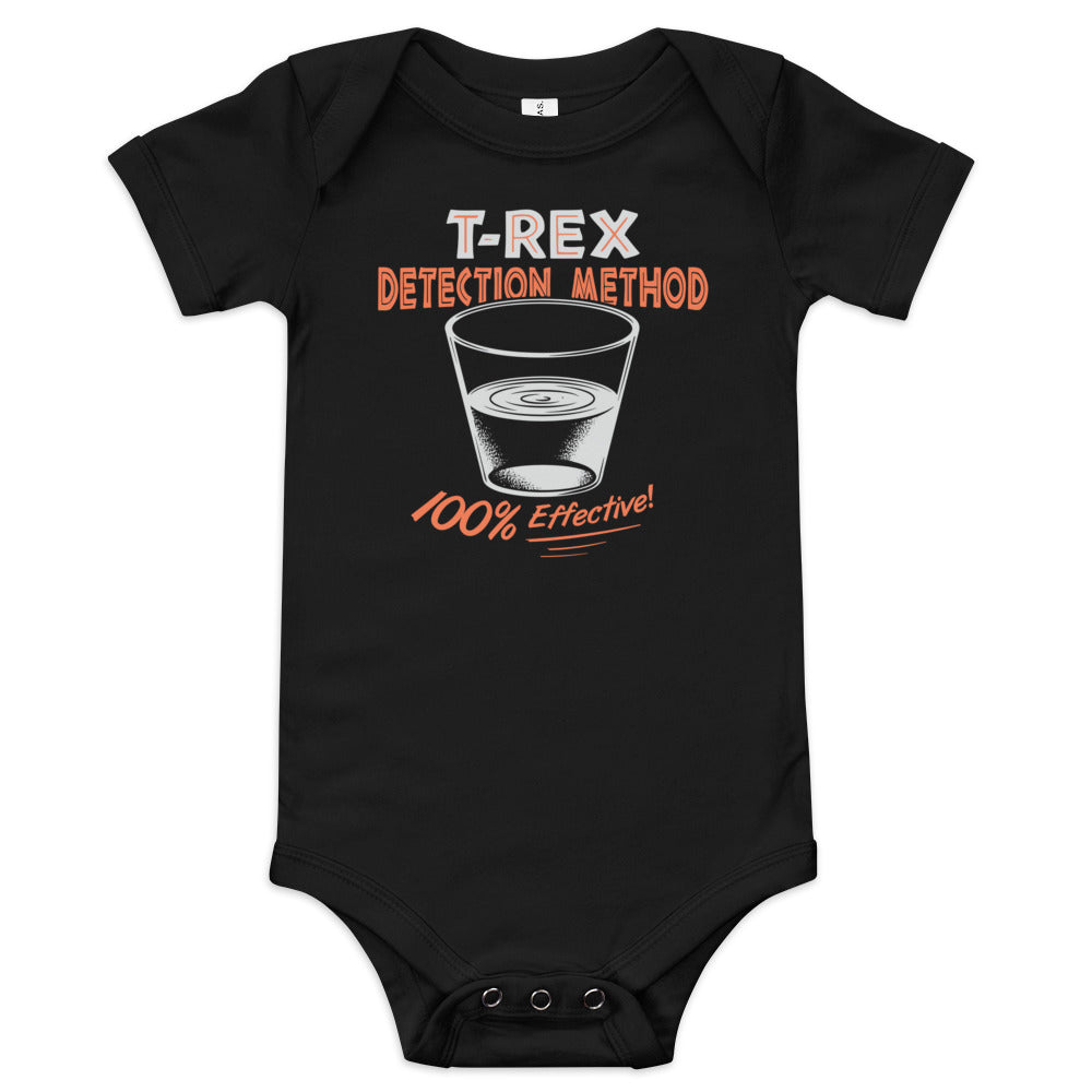 T-Rex Detection Method Kid's Onesie