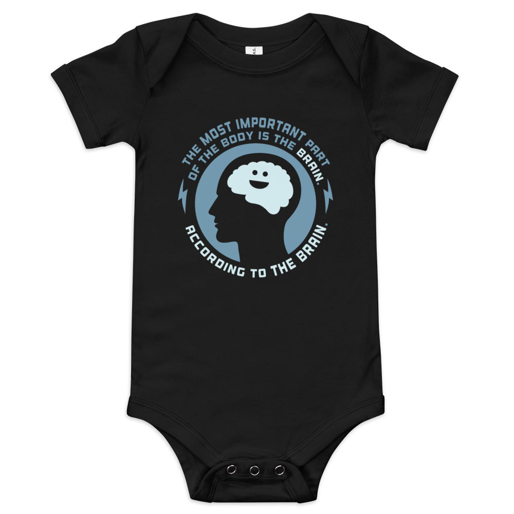 Most Important Part Of The Body Kid's Onesie