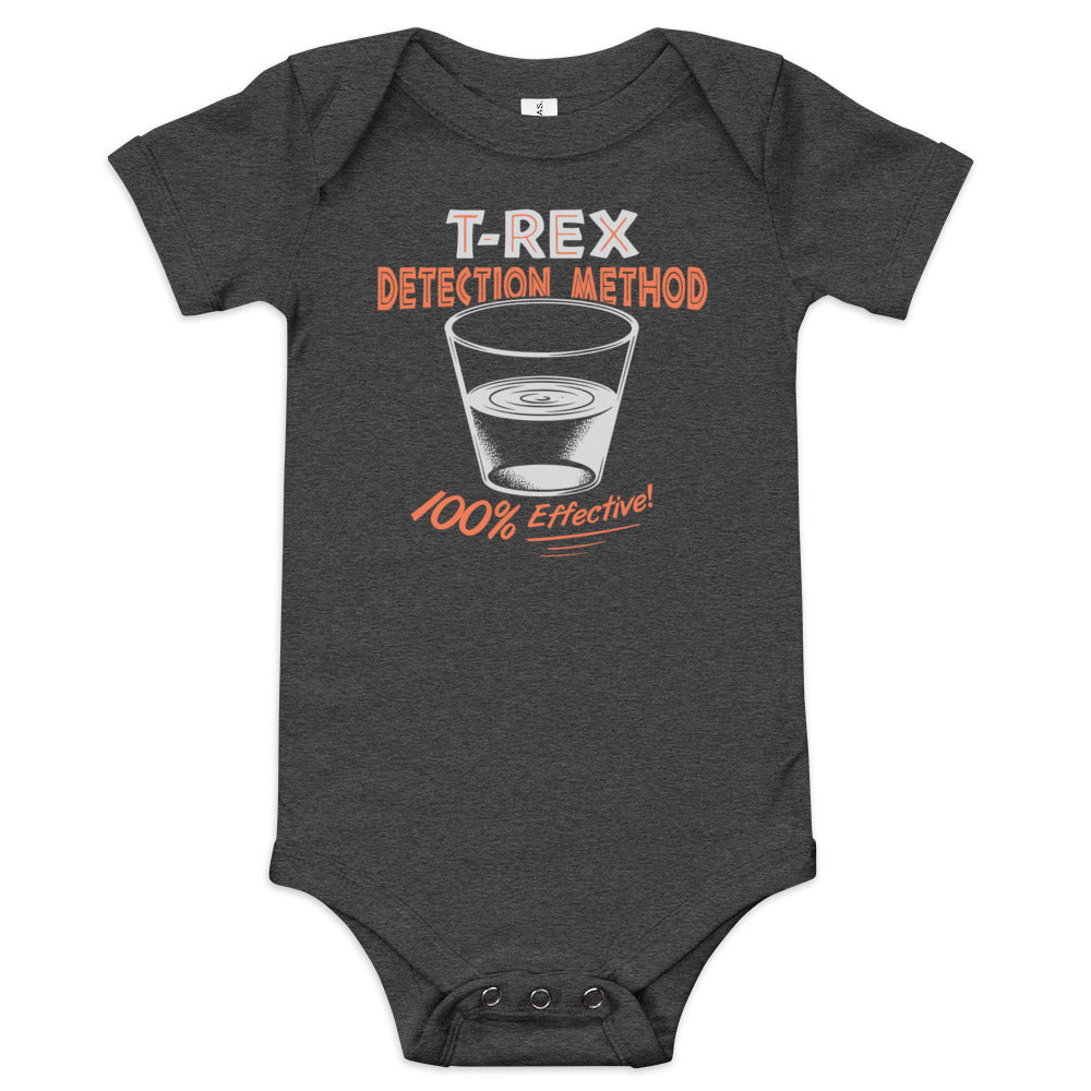 T-Rex Detection Method Kid's Onesie