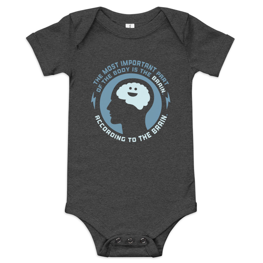 Most Important Part Of The Body Kid's Onesie