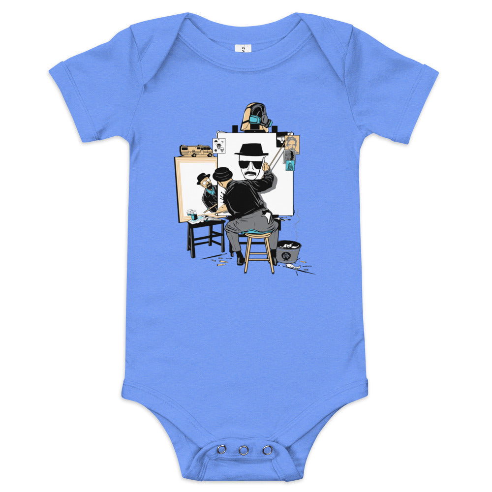 Heisenberg Self Portrait Kid's Onesie