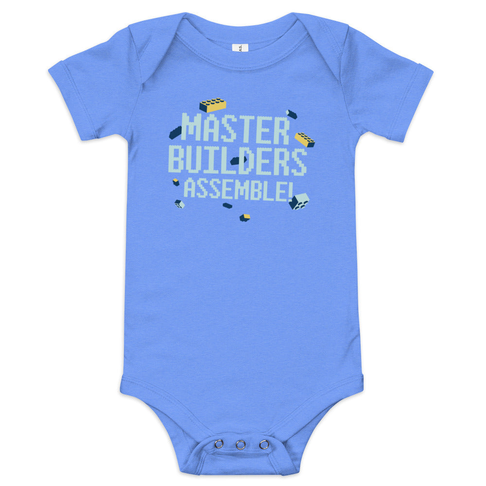 Master Builders Assemble! Kid's Onesie