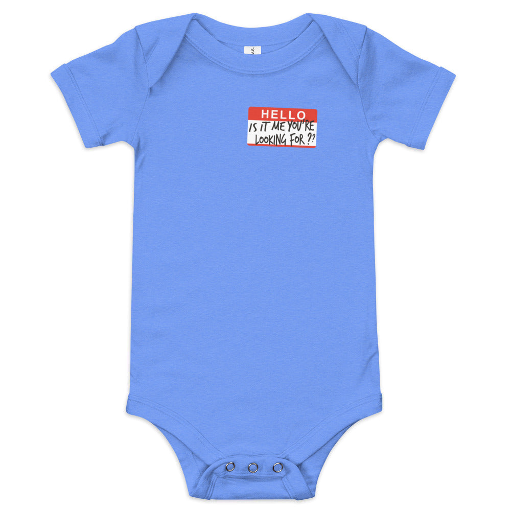 Hello, Is It Me You're Looking For? Kid's Onesie
