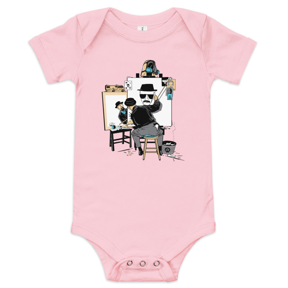 Heisenberg Self Portrait Kid's Onesie