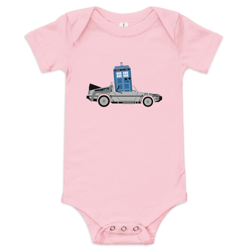 Time Machine x Two Kid's Onesie