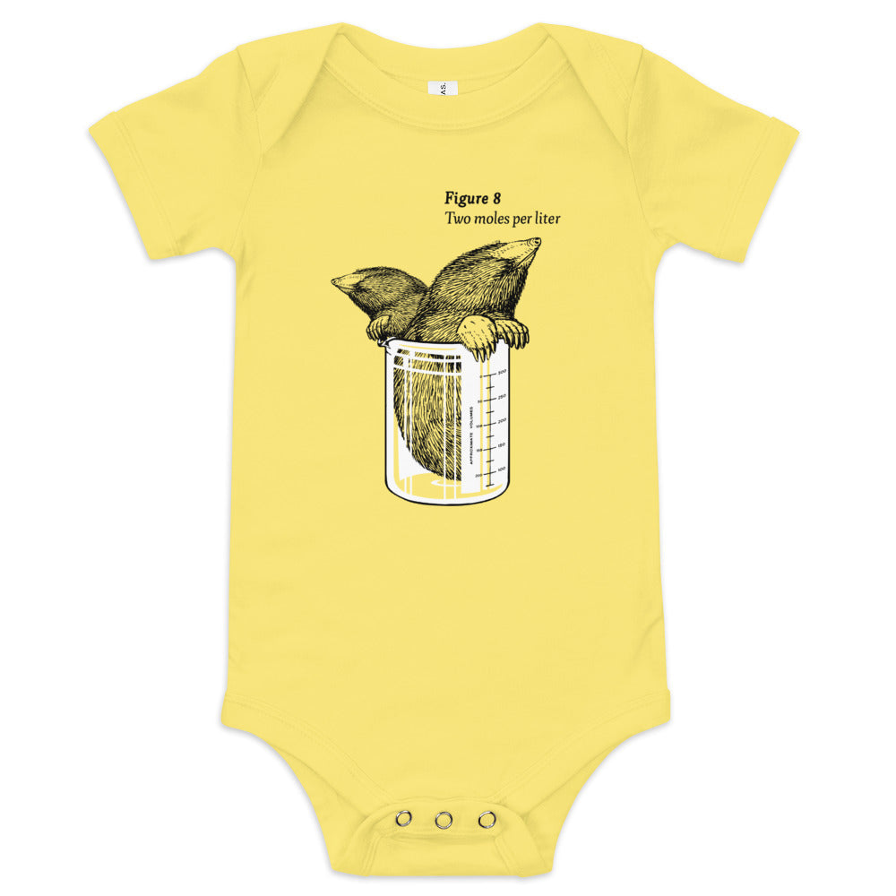 Two Moles Per Liter Kid's Onesie