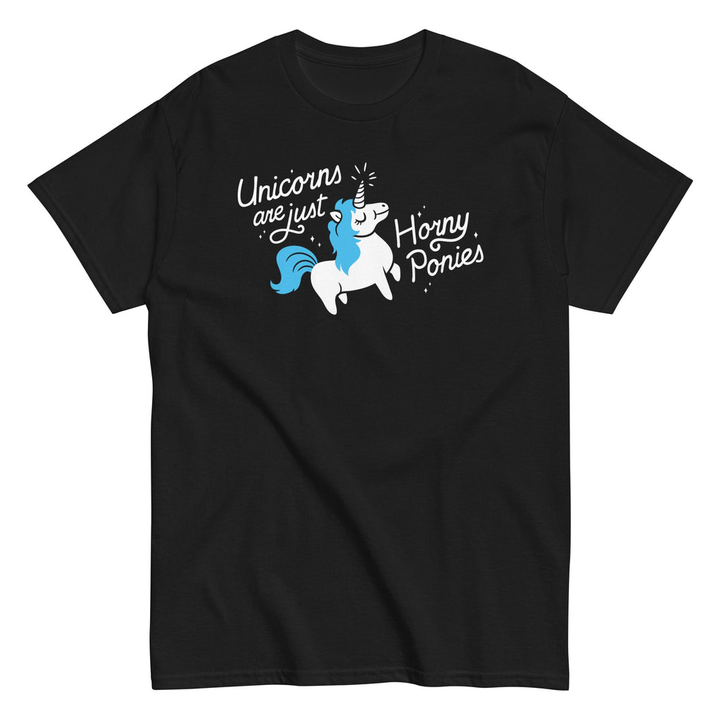 Unicorns Are Just Horny Ponies Men's Classic Tee product image 1