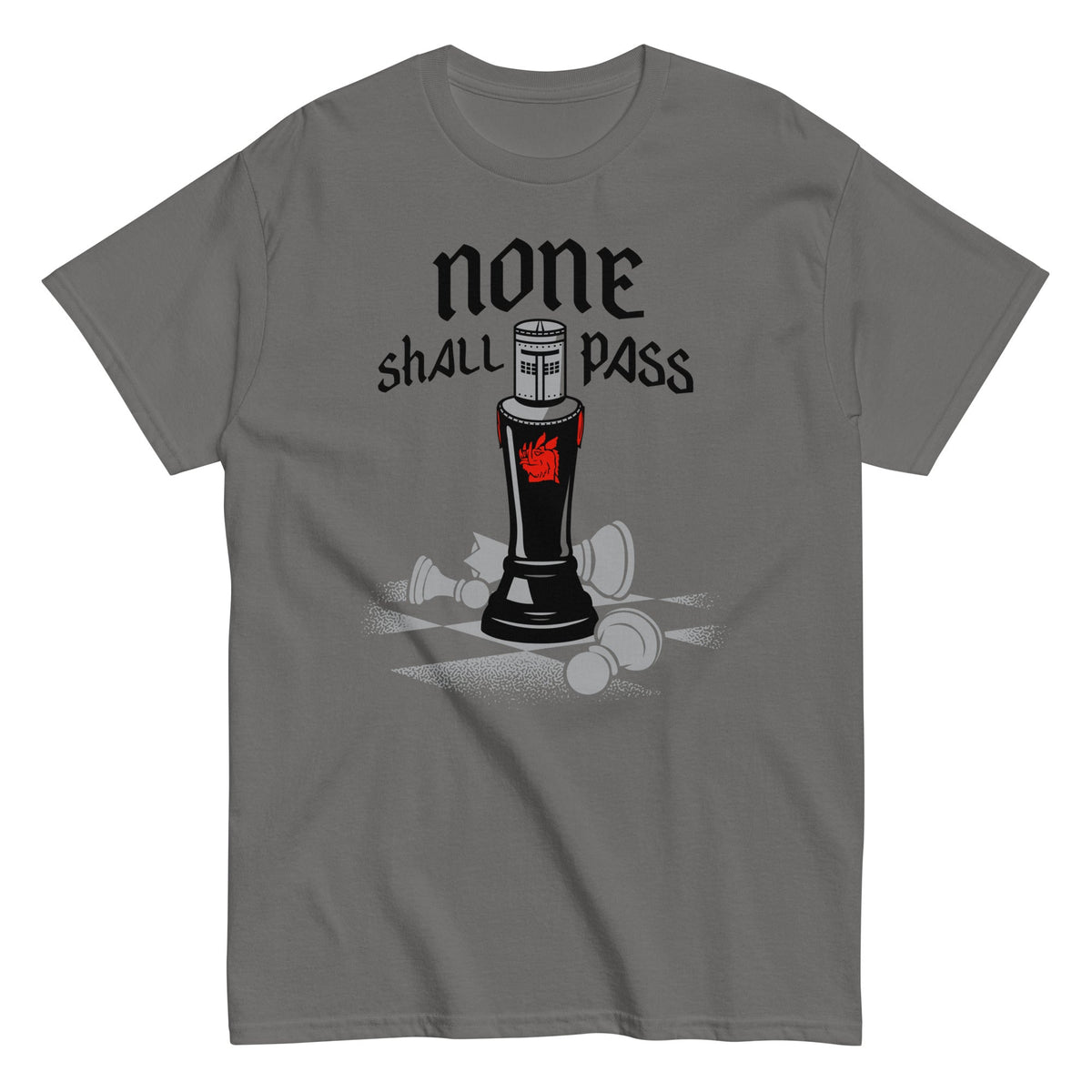 None Shall Pass Black Knight Men's Classic Tee product image 3