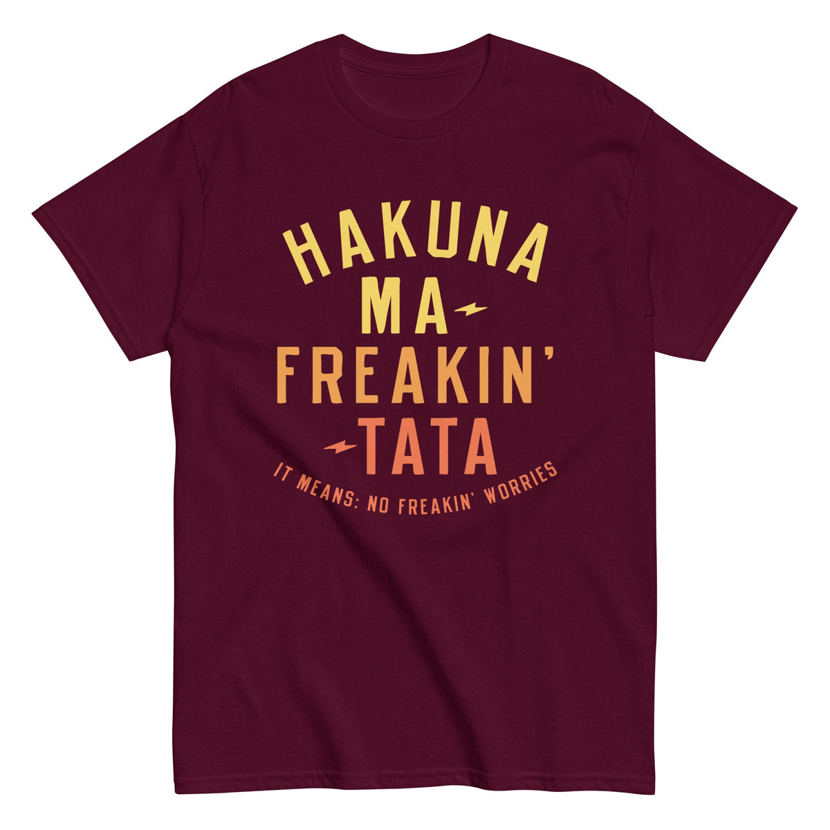 Hakuna Ma-Freakin-Tata Men's Classic Tee product image 2