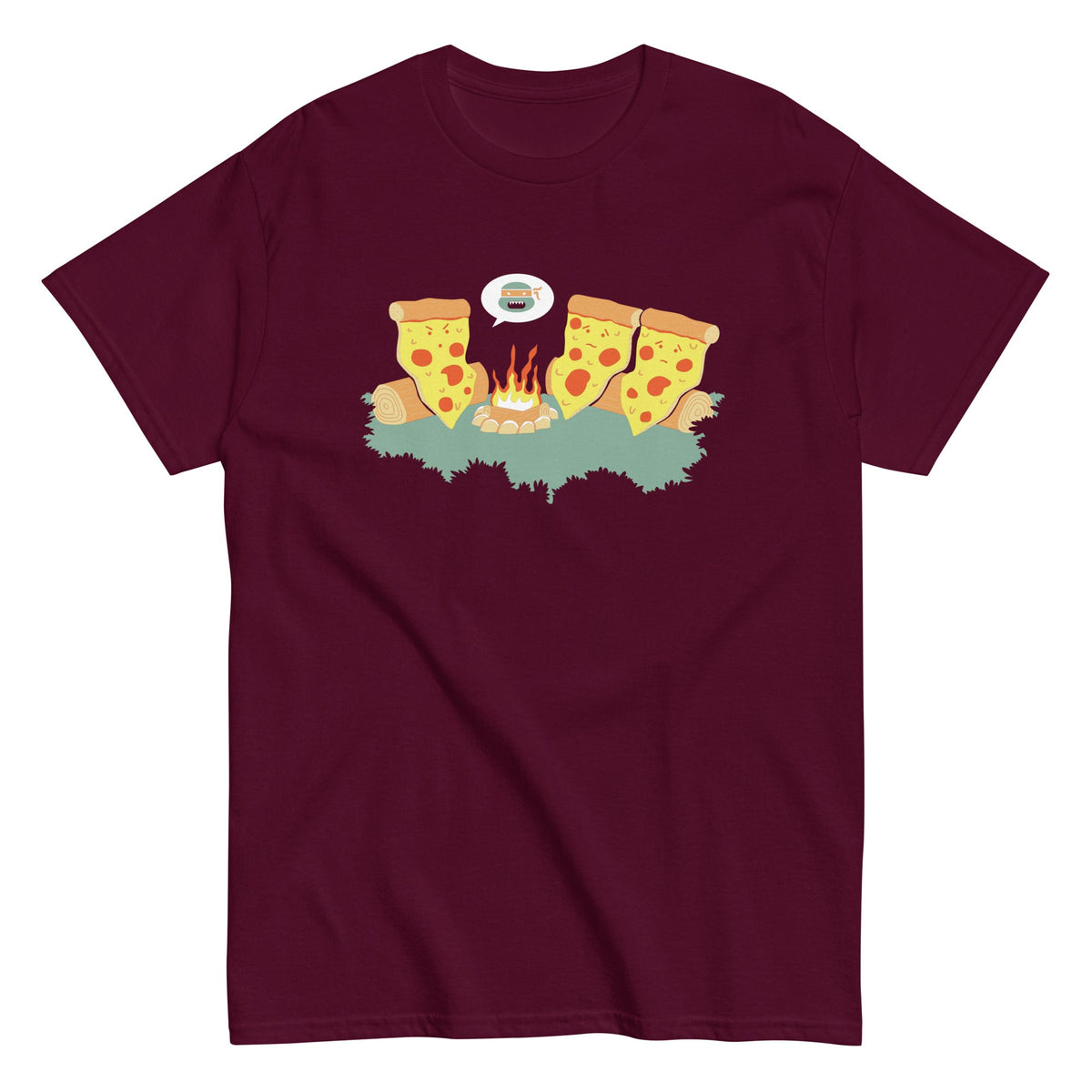Pizza Campfire Story Men's Classic Tee product image 2