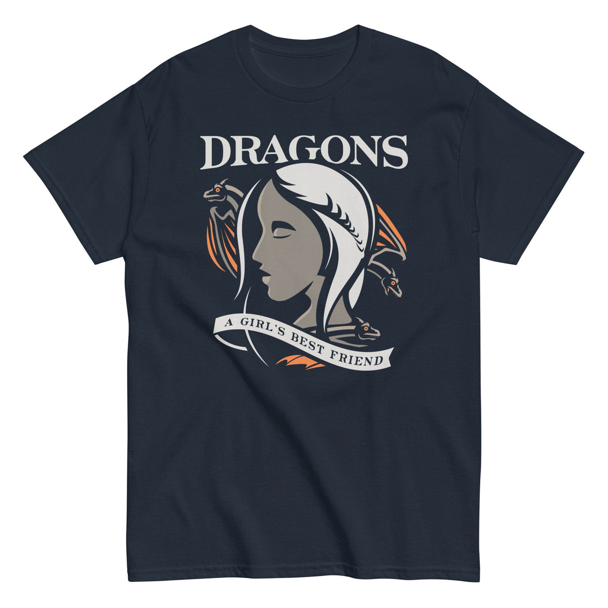 Dragons Are A Girl's Best Friend Men's Classic Tee product image 1
