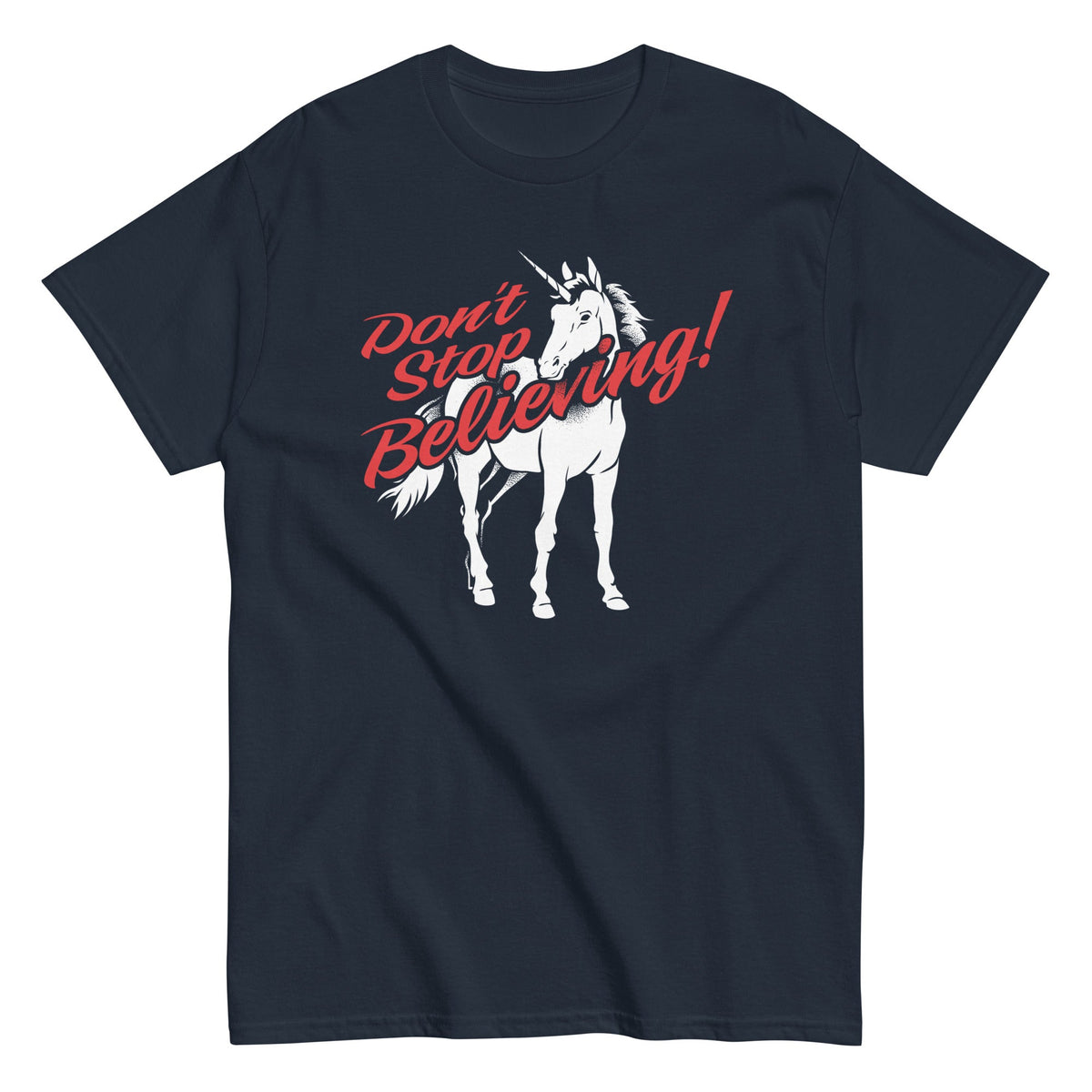 Don't Stop Believing Unicorn Men's Classic Tee product image 1