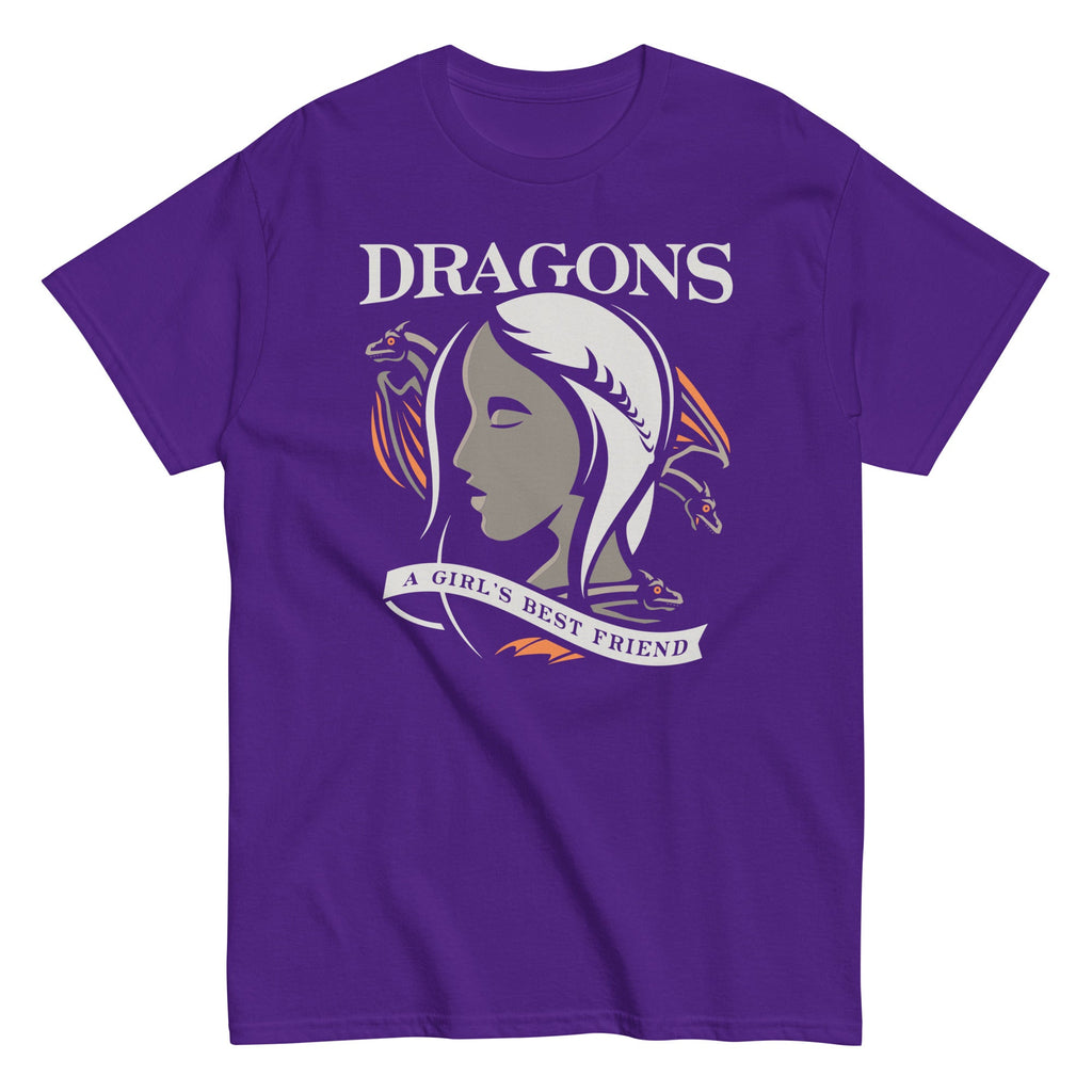 Dragons Are A Girl's Best Friend Men's Classic Tee product image 3