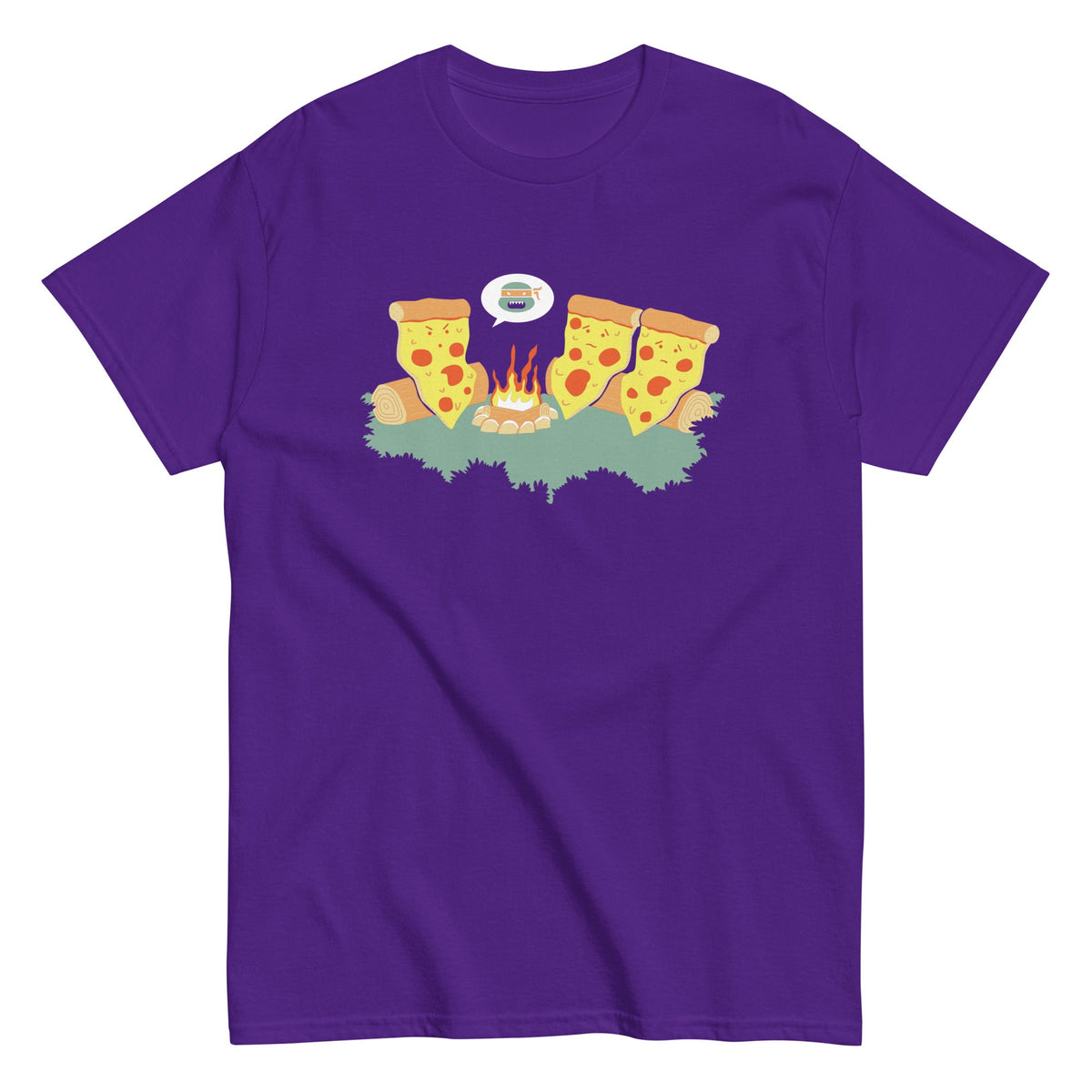 Pizza Campfire Story Men's Classic Tee product image 4