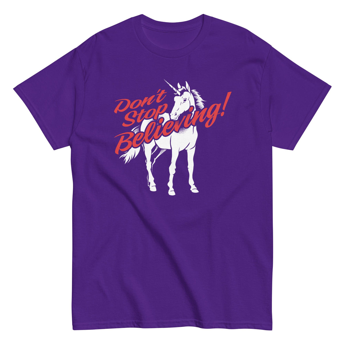 Don't Stop Believing Unicorn Men's Classic Tee product image 3