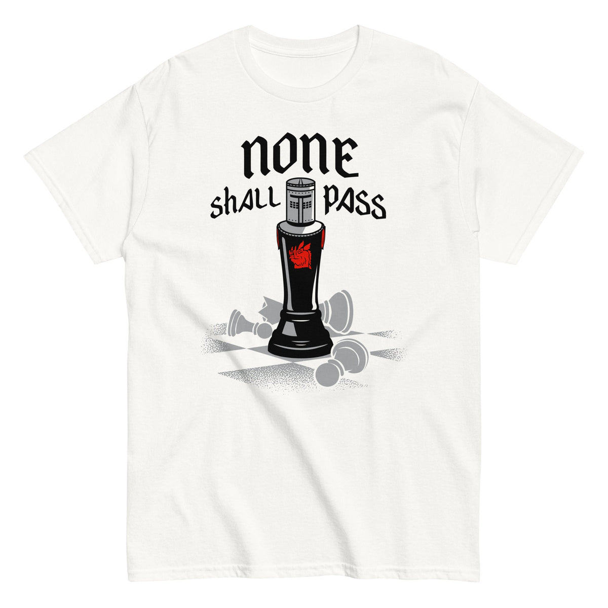 None Shall Pass Black Knight Men's Classic Tee product image 1