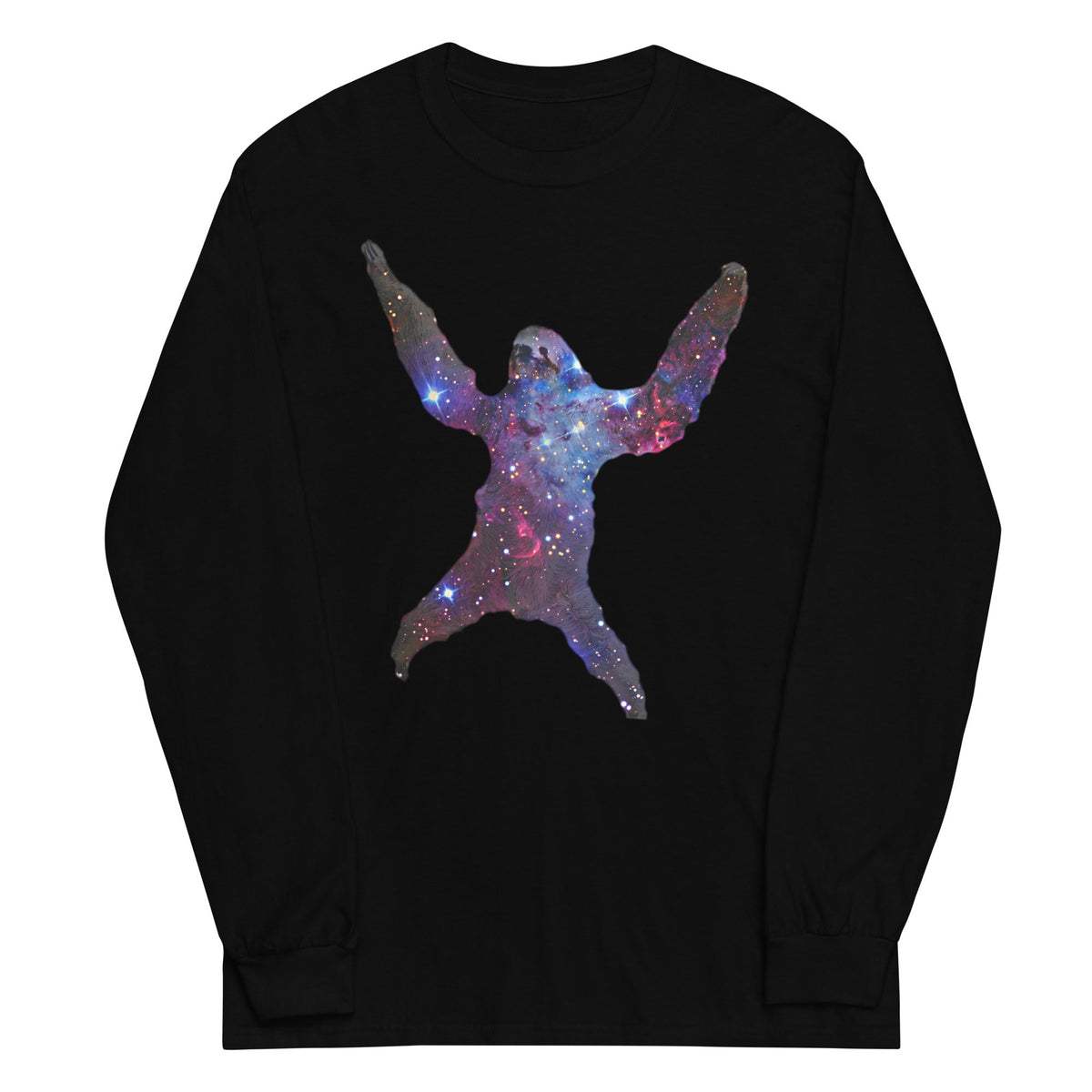 Sloth Nebula Unisex Long Sleeve Tee product image 1