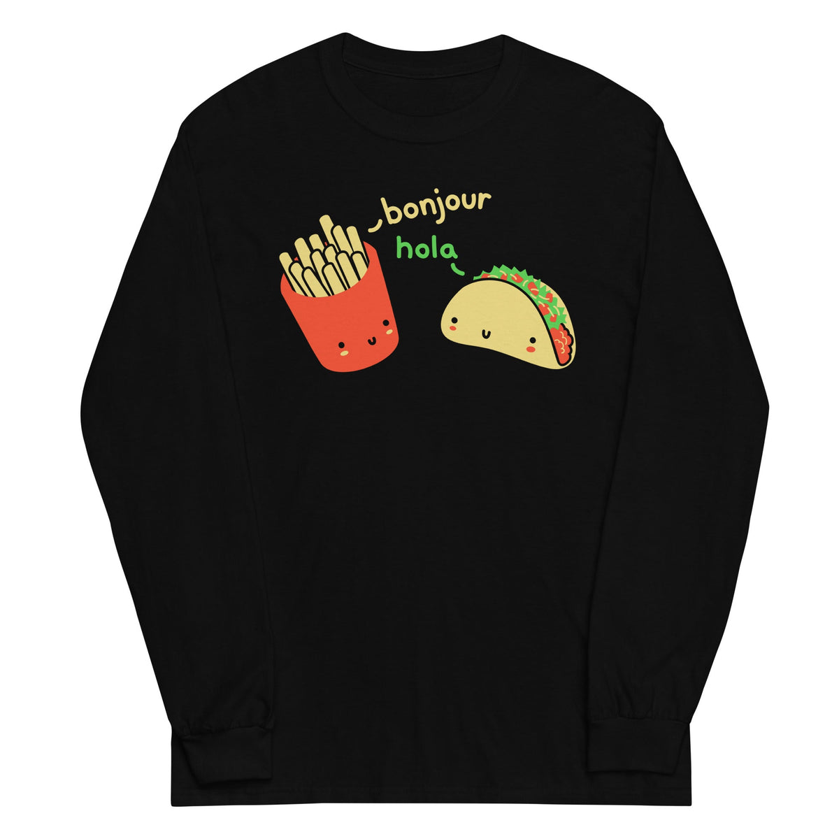 Hola Taco Unisex Long Sleeve Tee product image 2