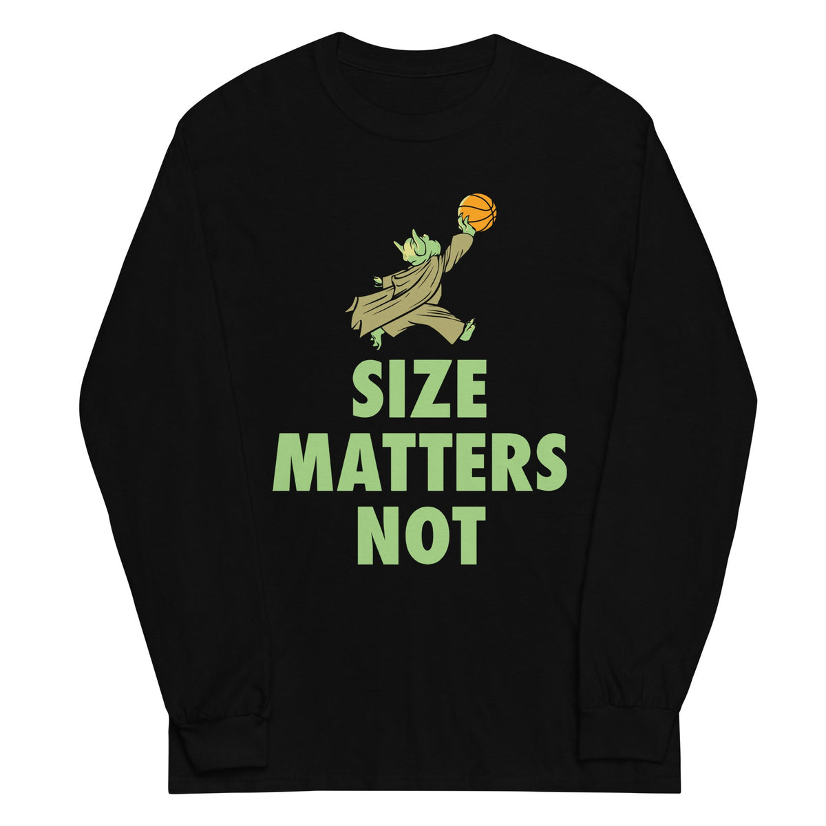 Size Matters Not Unisex Long Sleeve Tee product image 2