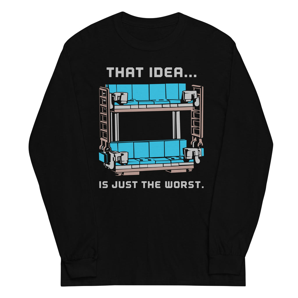 Double Decker Couch Unisex Long Sleeve Tee product image 2