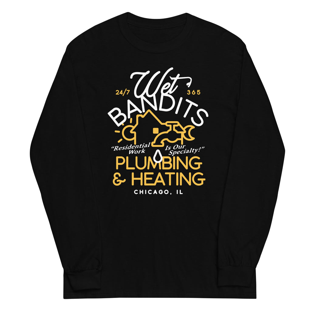 Wet Bandits Plumbing & Heating Unisex Long Sleeve Tee product image 5