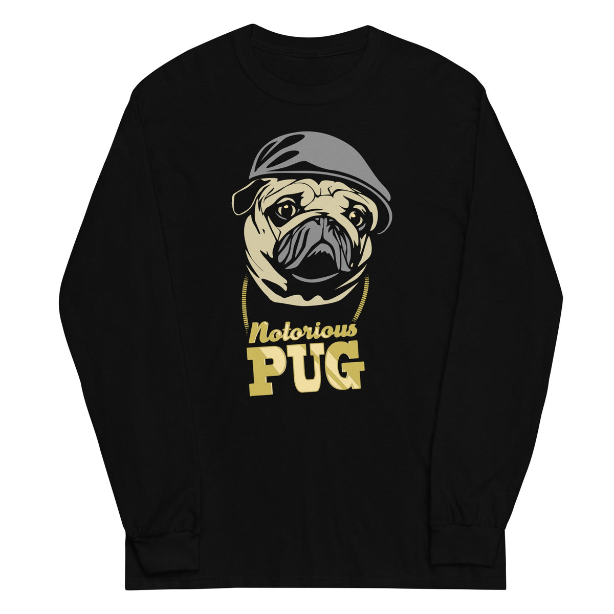 Notorious PUG Unisex Long Sleeve Tee product image 1