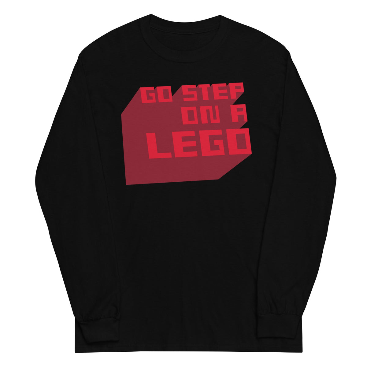 Go Step On A Lego Unisex Long Sleeve Tee product image 2