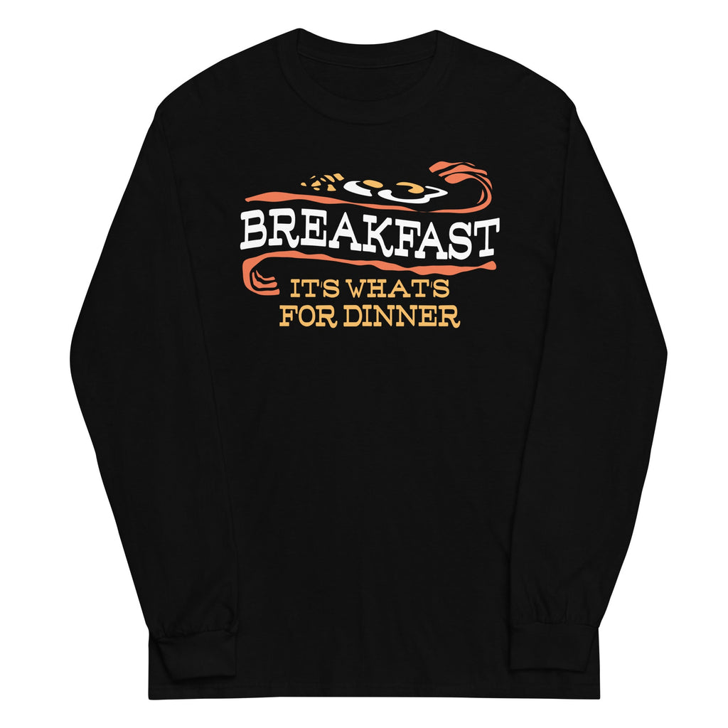 Breakfast, It's What's For Dinner Unisex Long Sleeve Tee product image 2