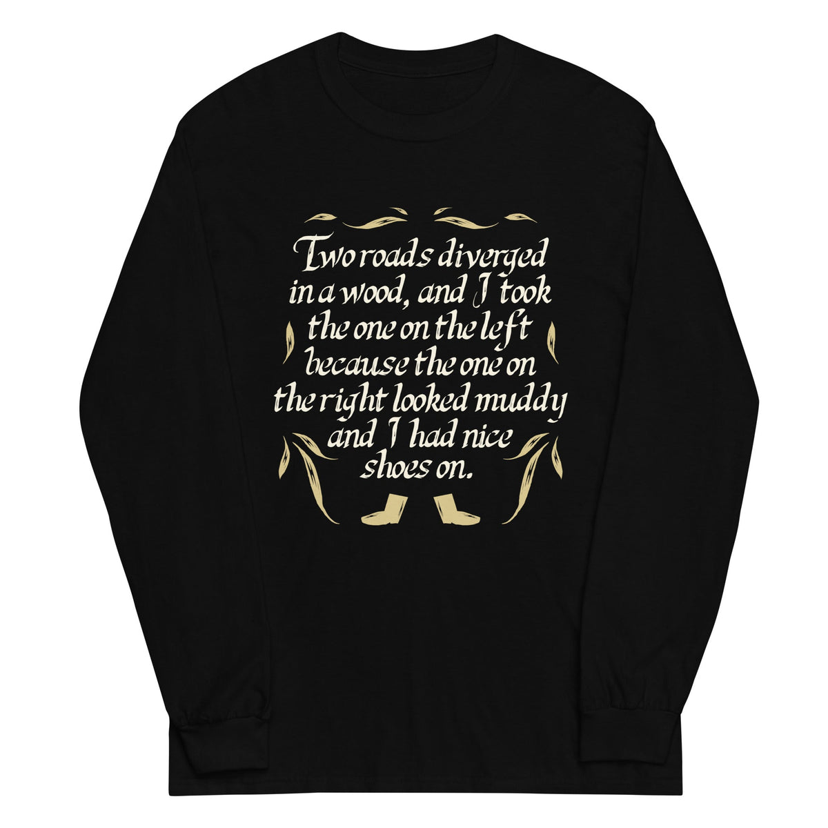 Two Roads Diverged Unisex Long Sleeve Tee product image 2