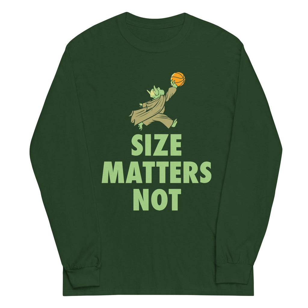 Size Matters Not Unisex Long Sleeve Tee product image 1
