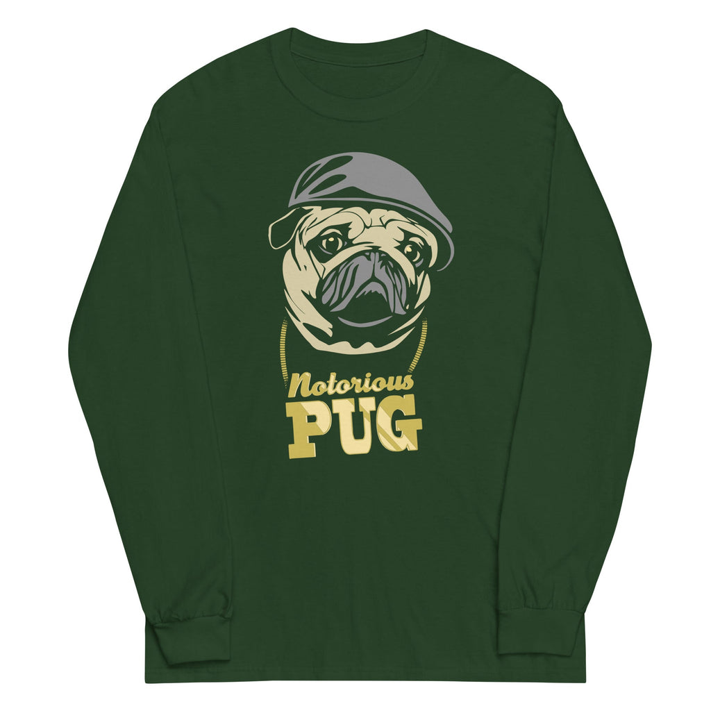 Notorious PUG Unisex Long Sleeve Tee product image 3