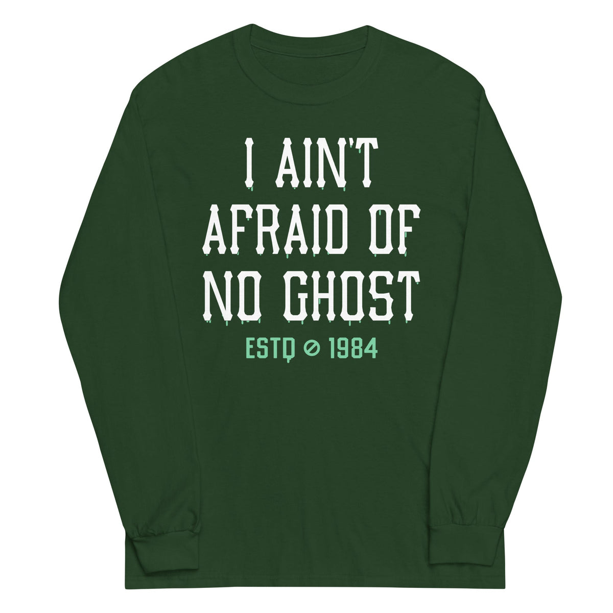 I Ain't Afraid Of No Ghost Unisex Long Sleeve Tee product image 3