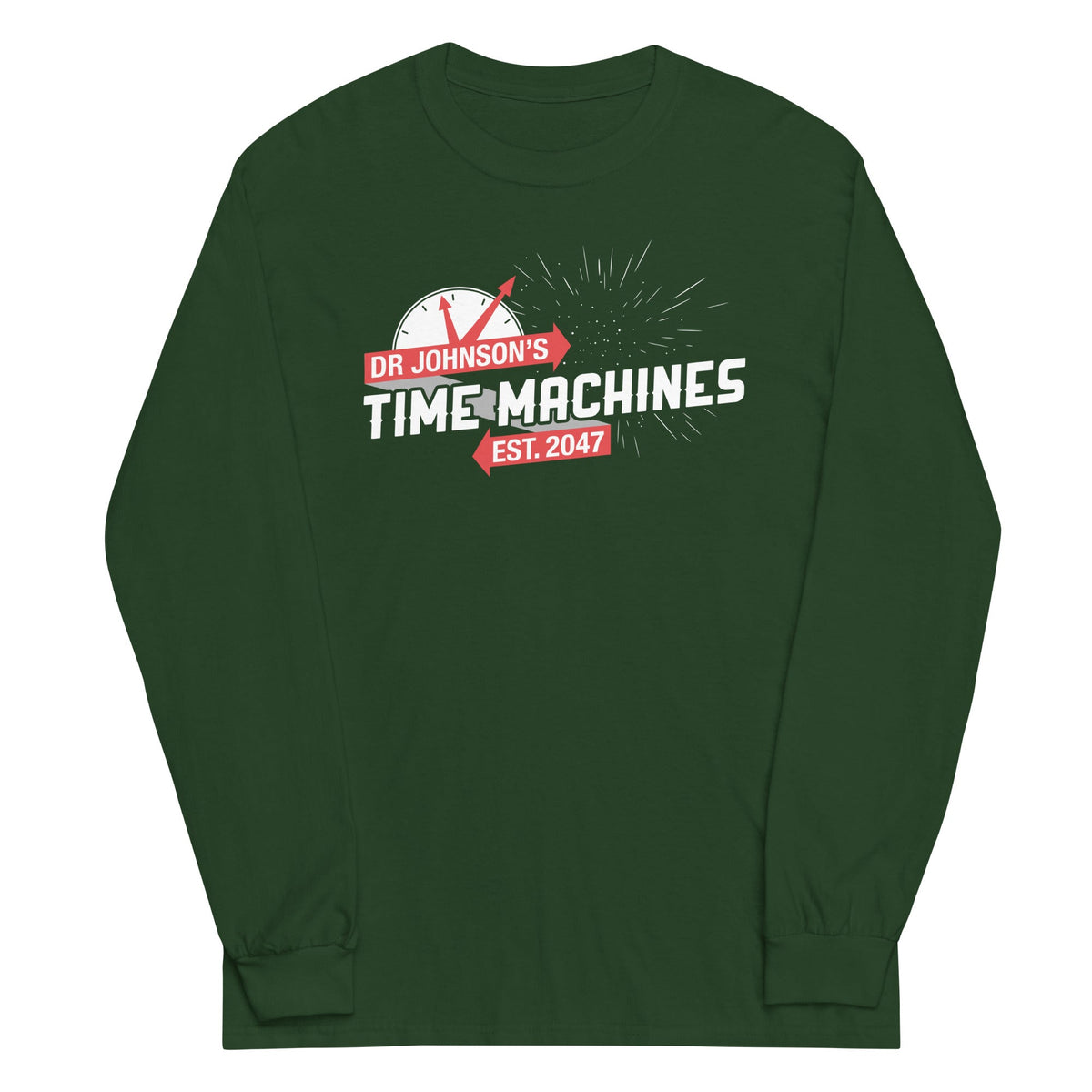 Dr Johnson's Time Machines Unisex Long Sleeve Tee product image 4