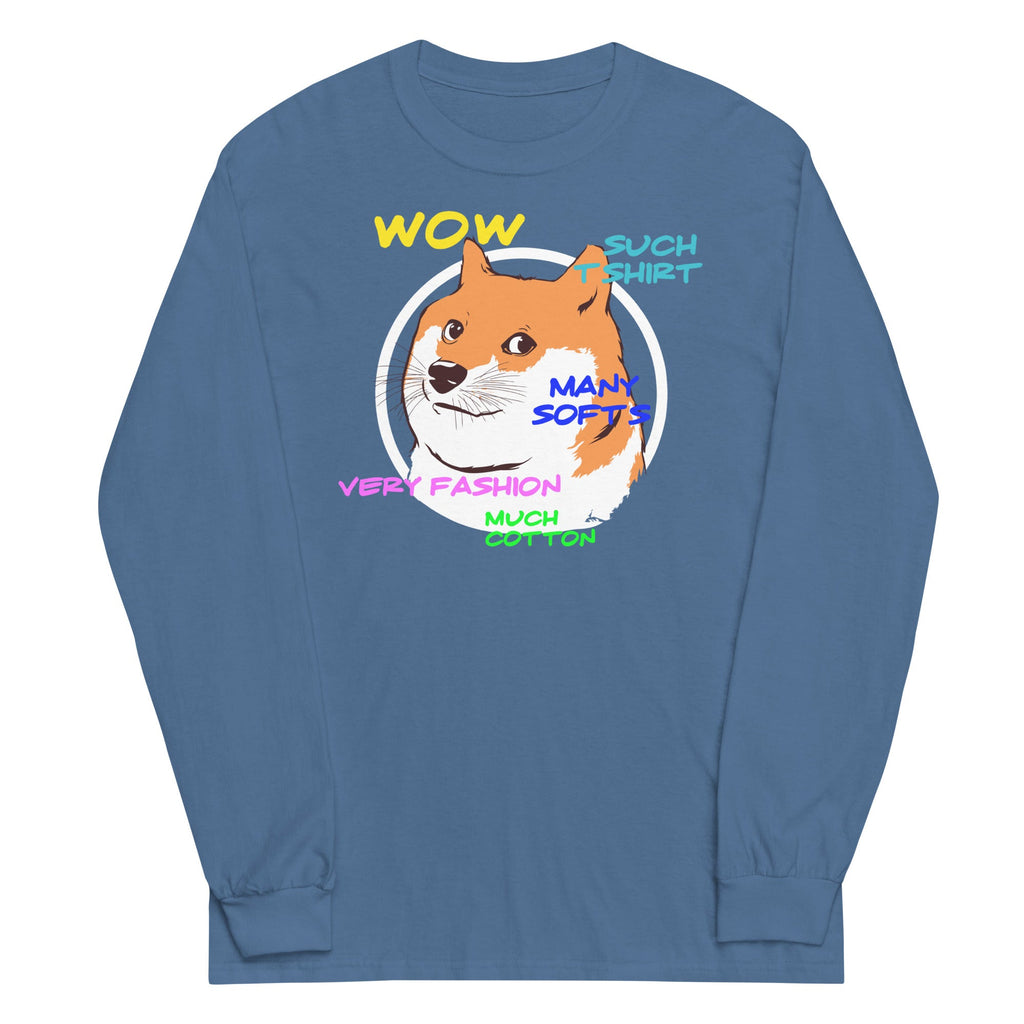 Doge Shirt Unisex Long Sleeve Tee product image 4