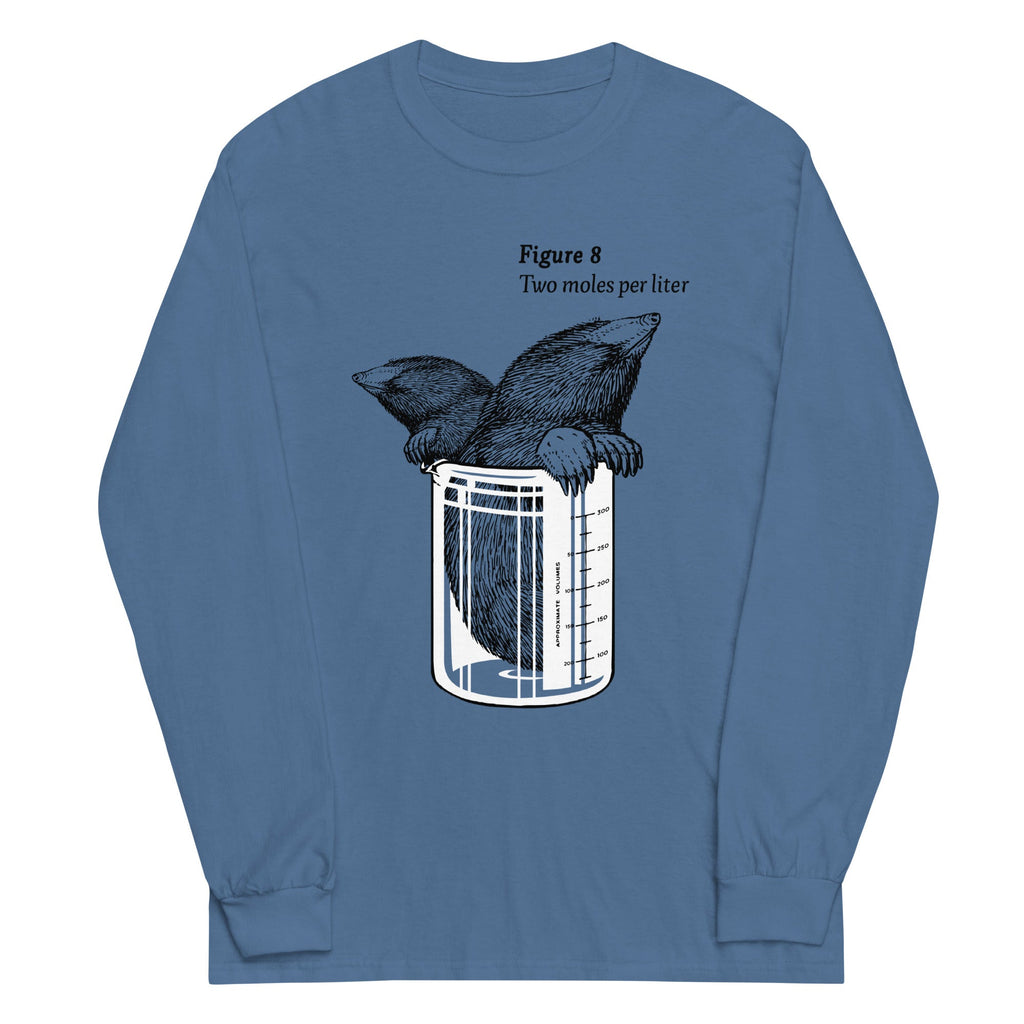 Two Moles Per Liter Unisex Long Sleeve Tee product image 2