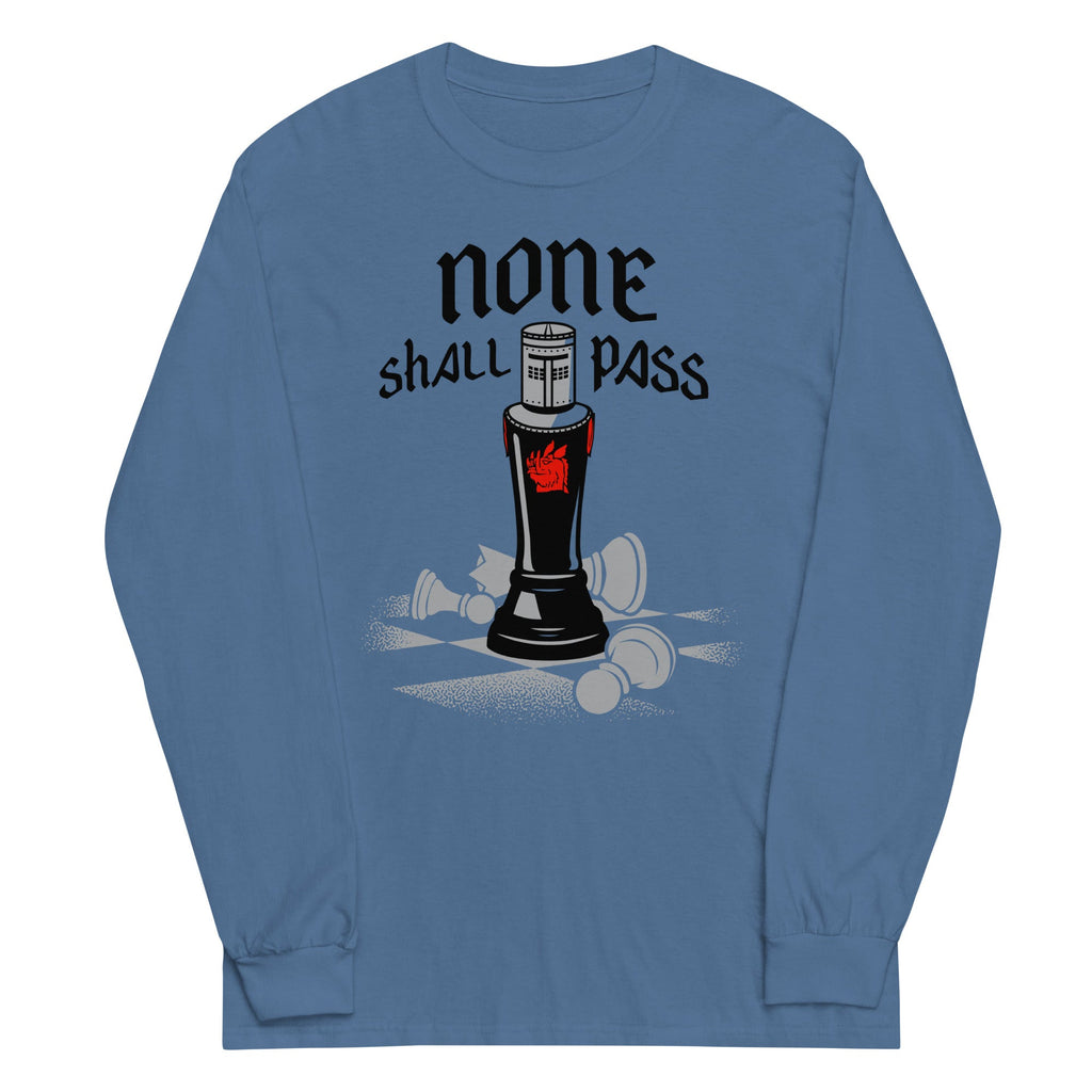 None Shall Pass Black Knight Unisex Long Sleeve Tee product image 3