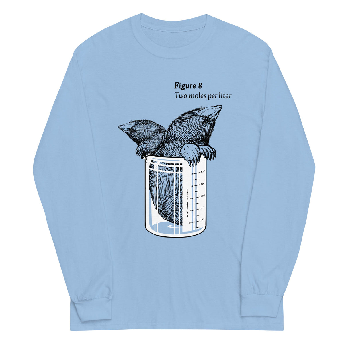 Two Moles Per Liter Unisex Long Sleeve Tee product image 4