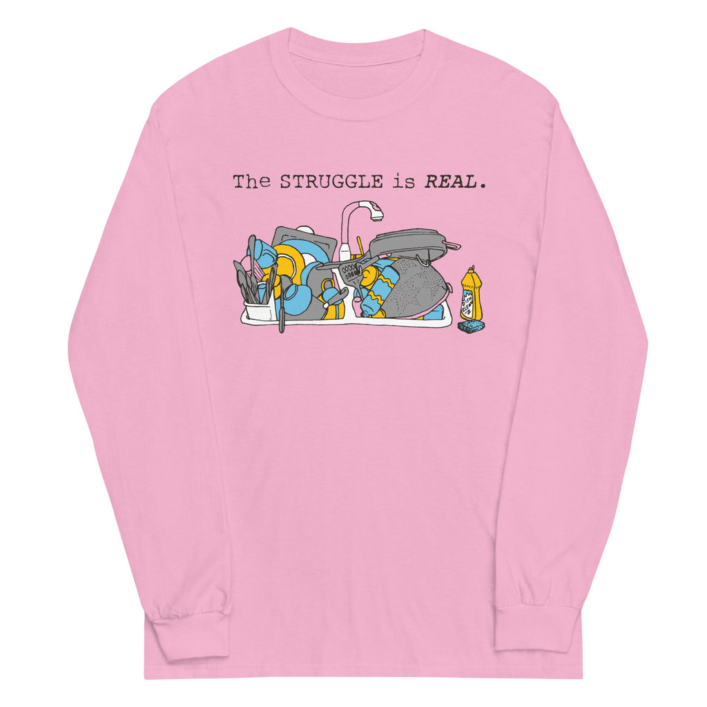 The Struggle Is Real Unisex Long Sleeve Tee product image 4