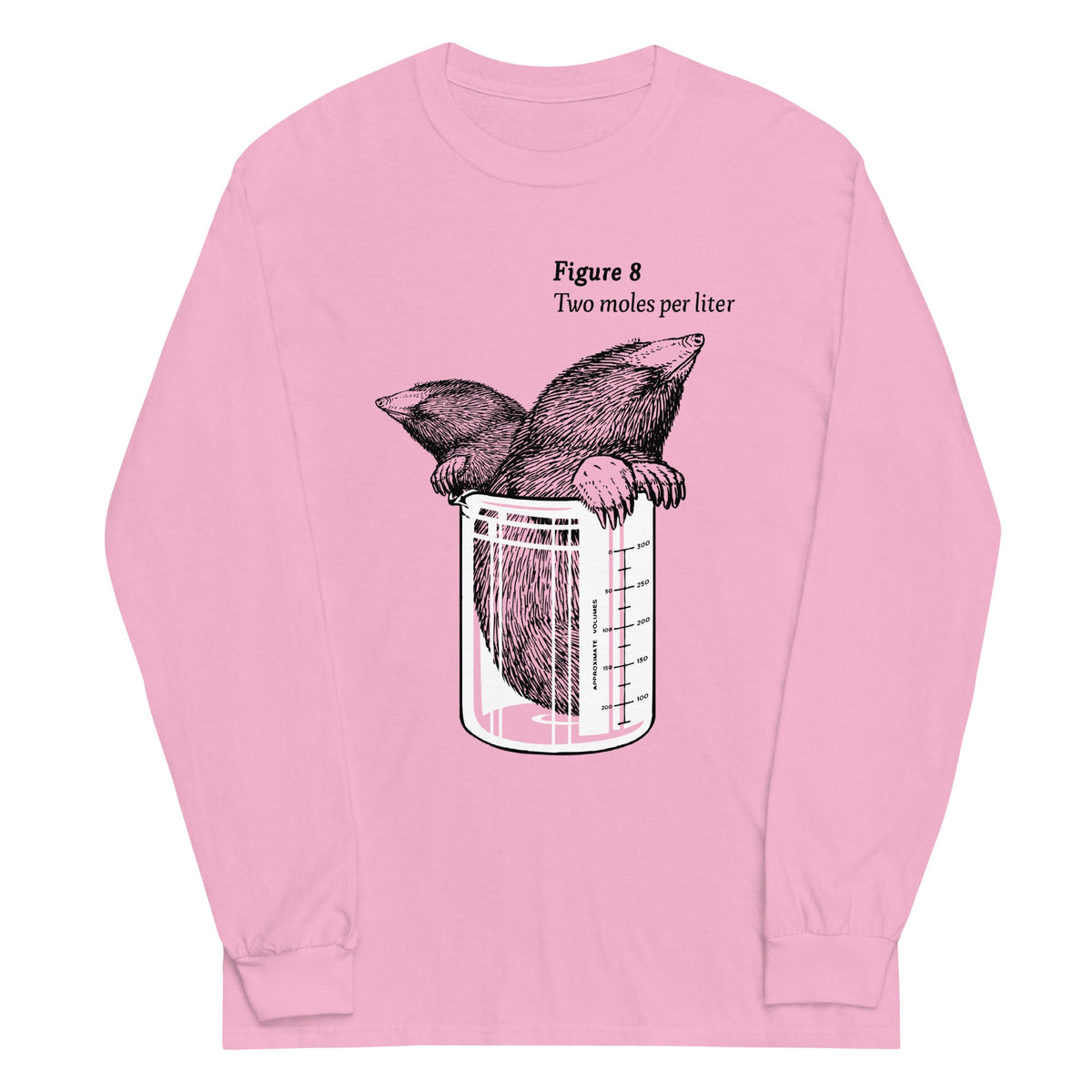 Two Moles Per Liter Unisex Long Sleeve Tee product image 5