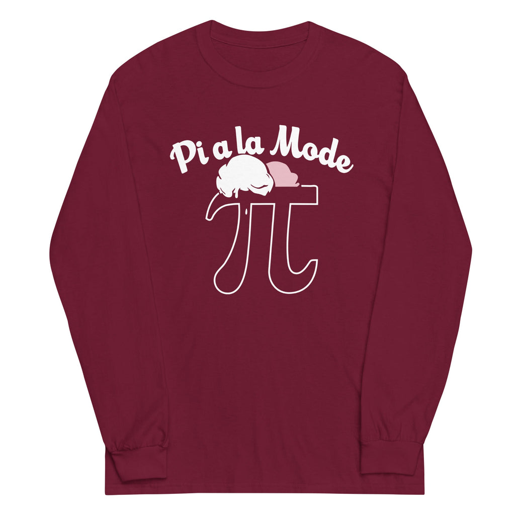 Pi a la Mode Unisex Long Sleeve Tee product image 4