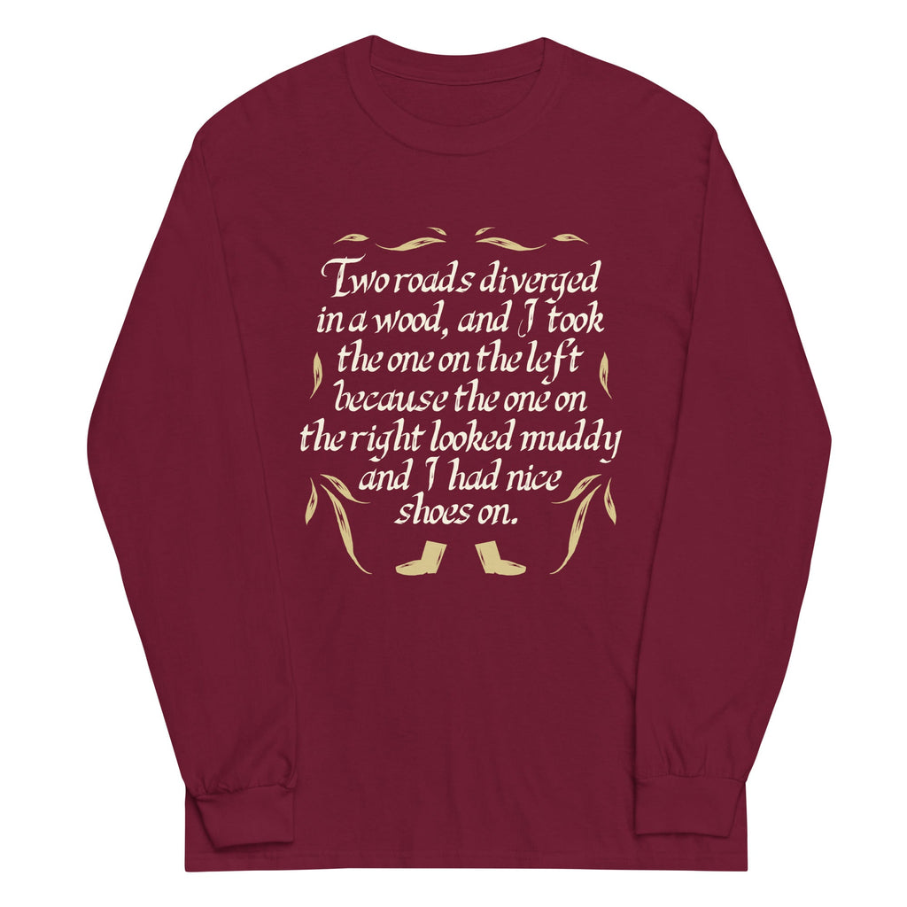 Two Roads Diverged Unisex Long Sleeve Tee product image 3