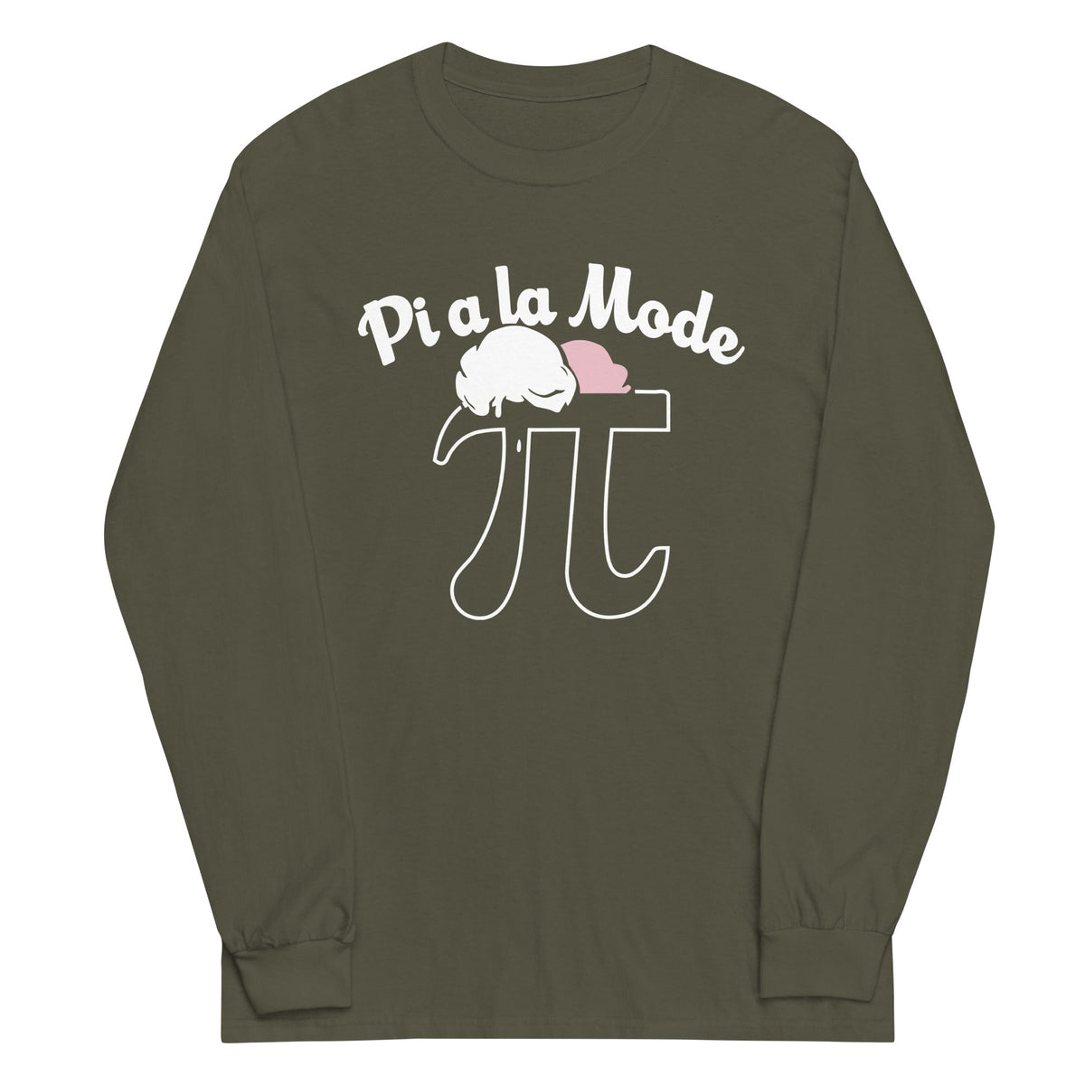 Pi a la Mode Unisex Long Sleeve Tee product image 1