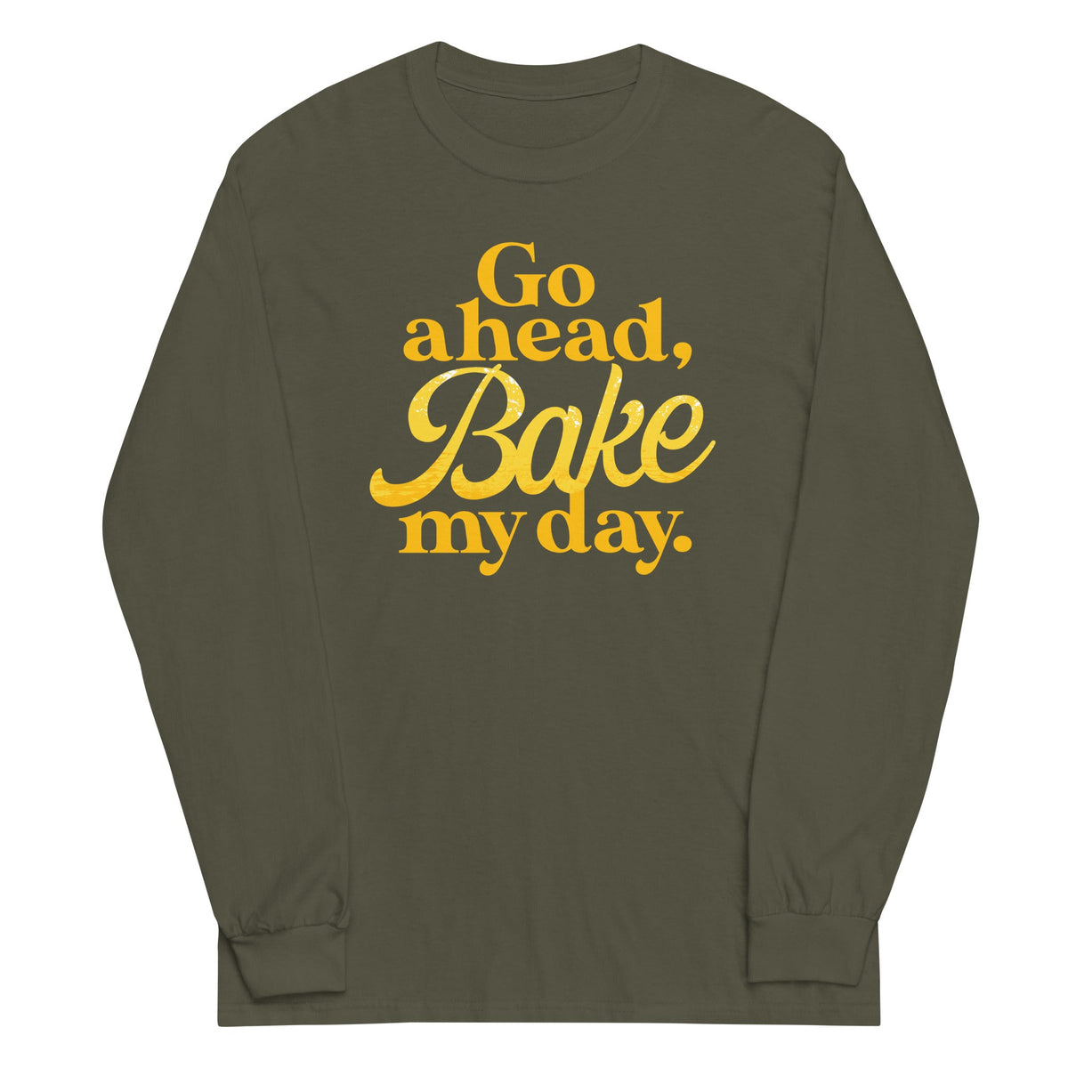 Go Ahead, Bake My Day Unisex Long Sleeve Tee product image 5