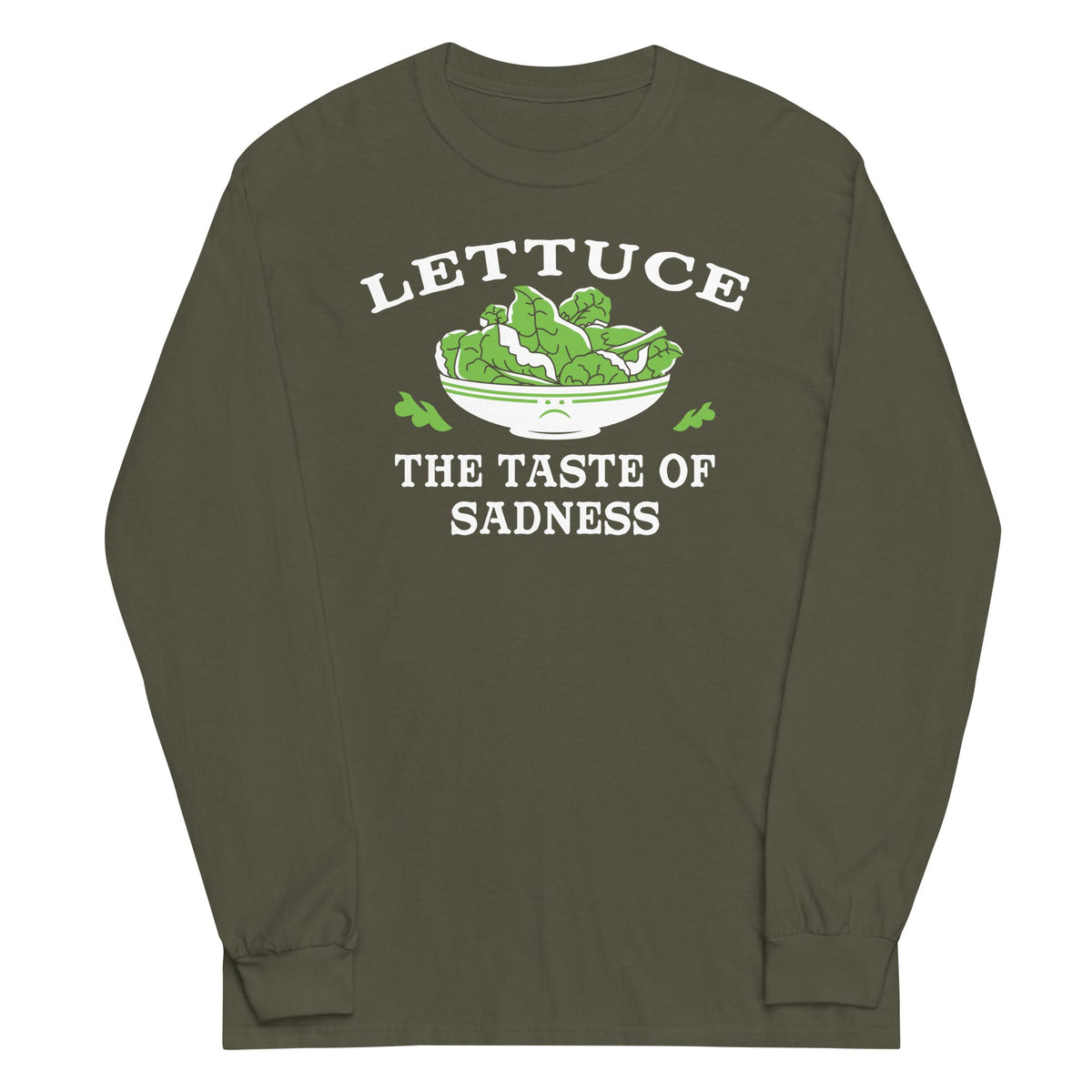 Lettuce, The Taste Of Sadness Unisex Long Sleeve Tee product image 4
