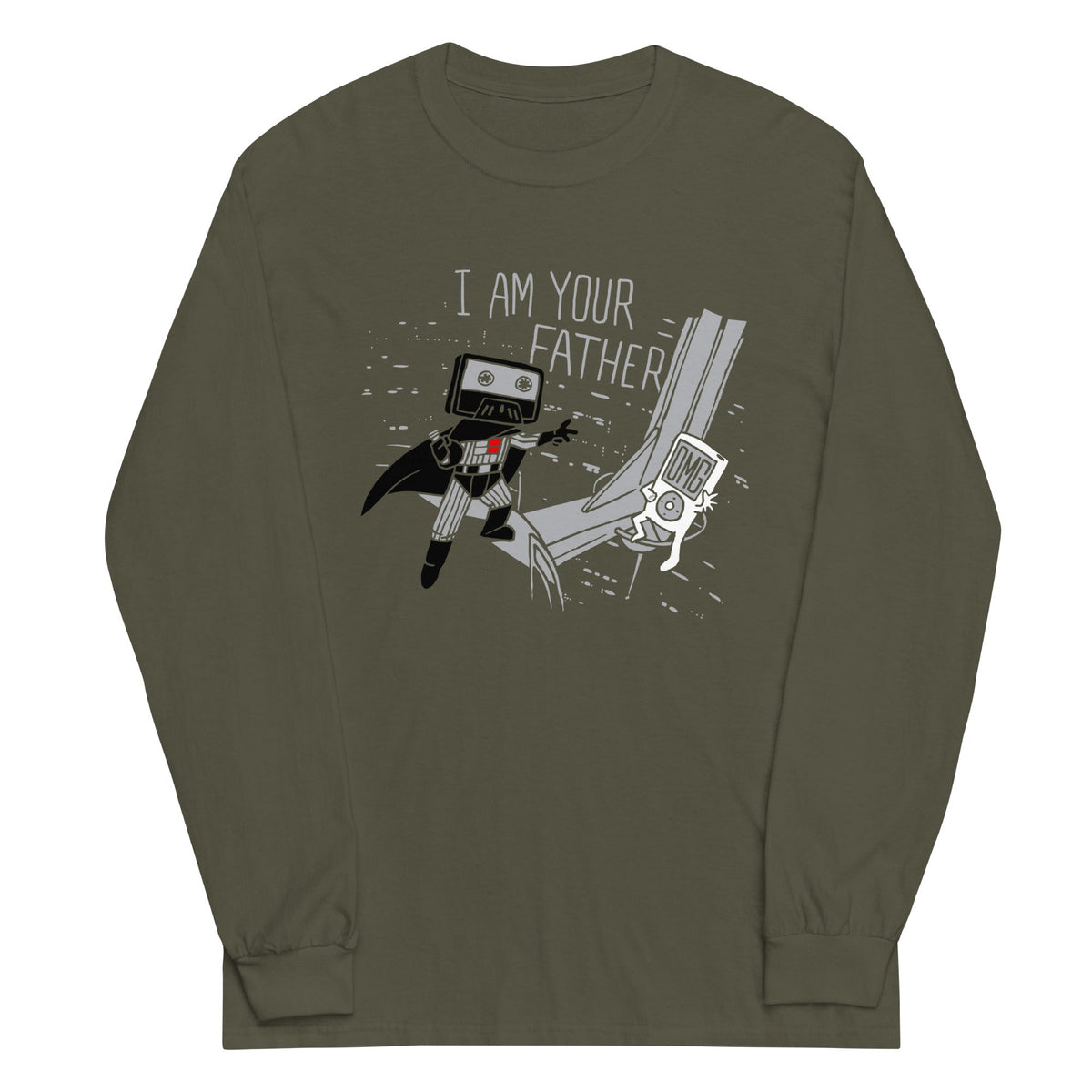 I Am Your Father Cassette Unisex Long Sleeve Tee product image 1