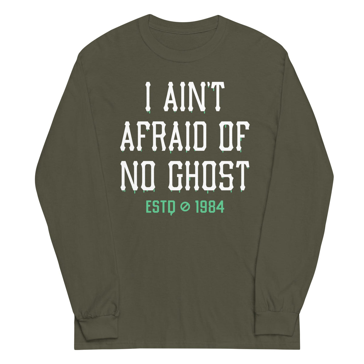 I Ain't Afraid Of No Ghost Unisex Long Sleeve Tee product image 5