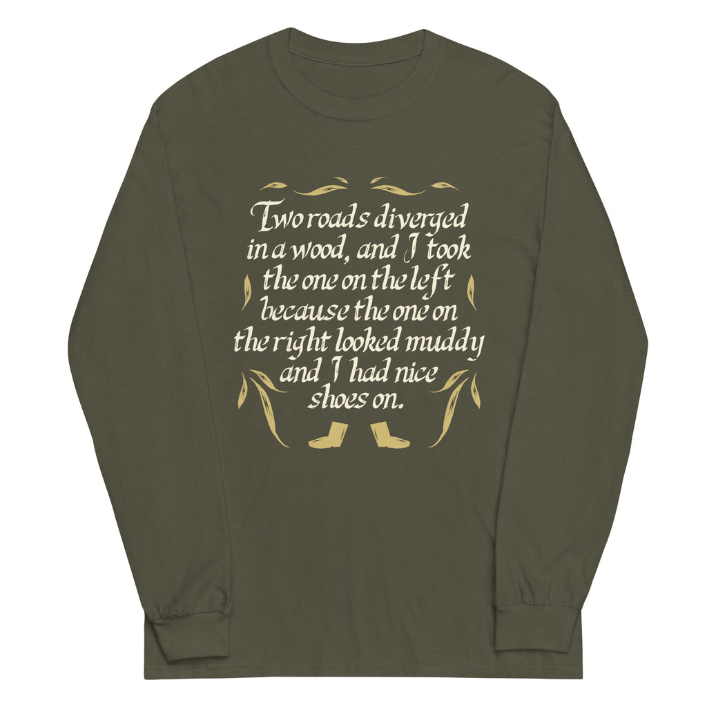 Two Roads Diverged Unisex Long Sleeve Tee product image 5