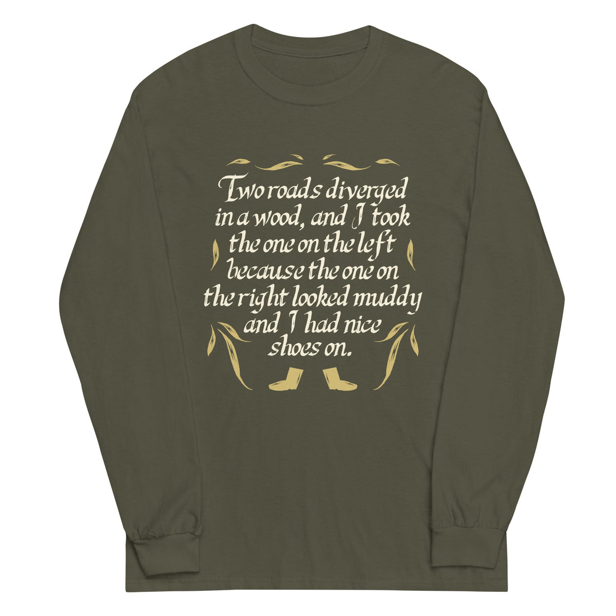 Two Roads Diverged Unisex Long Sleeve Tee product image 5