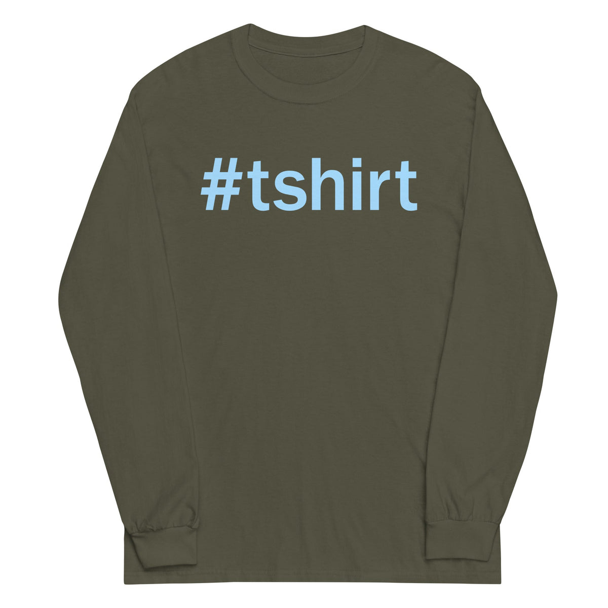 Hashtag T-Shirt Unisex Long Sleeve Tee product image 5